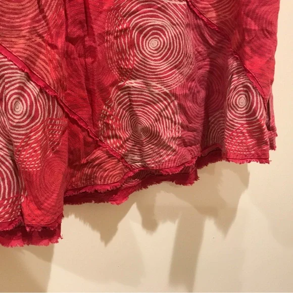 J Jill Pink Linen Skirt (PS) - Picture 5 of 8